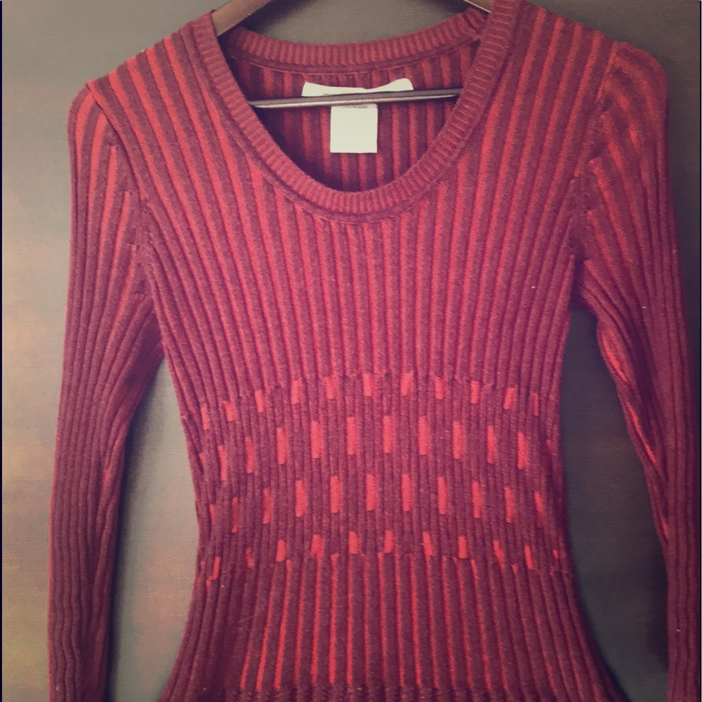 Merlot Max Studio Sweater dress M